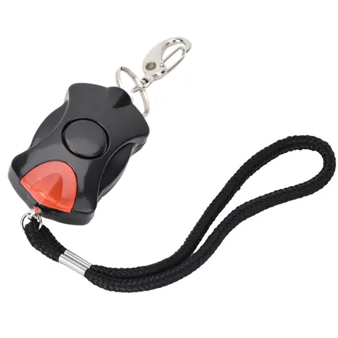 Practical 130db Security Alarm Keychain Alarm Emergency Self Defense Safe Siren  for  Woman Student Kid