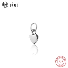 Женский кулон в виде сердца из серебра 925 пробы|charm heart pendant|fantasy