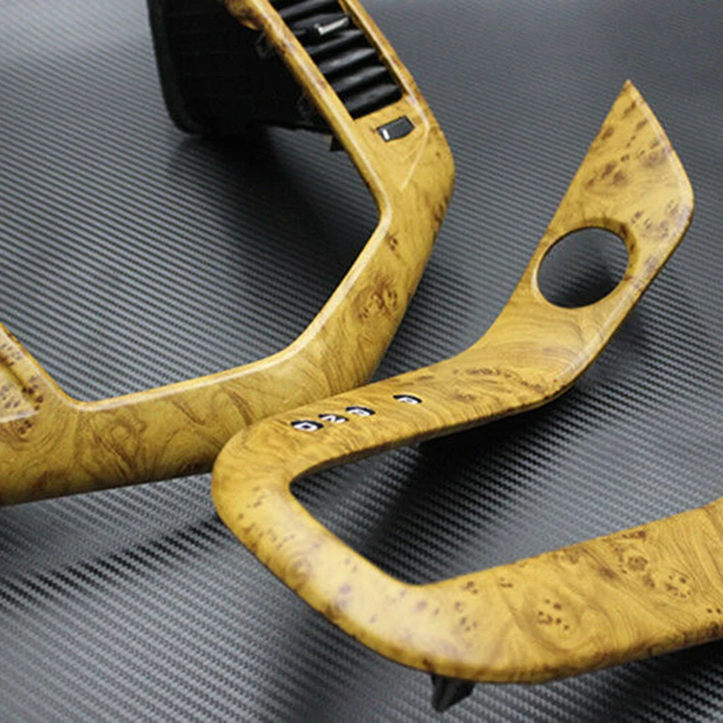 Внутренняя DIY Автомобильная наклейка пленка высокая температура водонепроницаемый яркие глянцевые под древесину зерна виниловая наклейка последние практичные новейшие