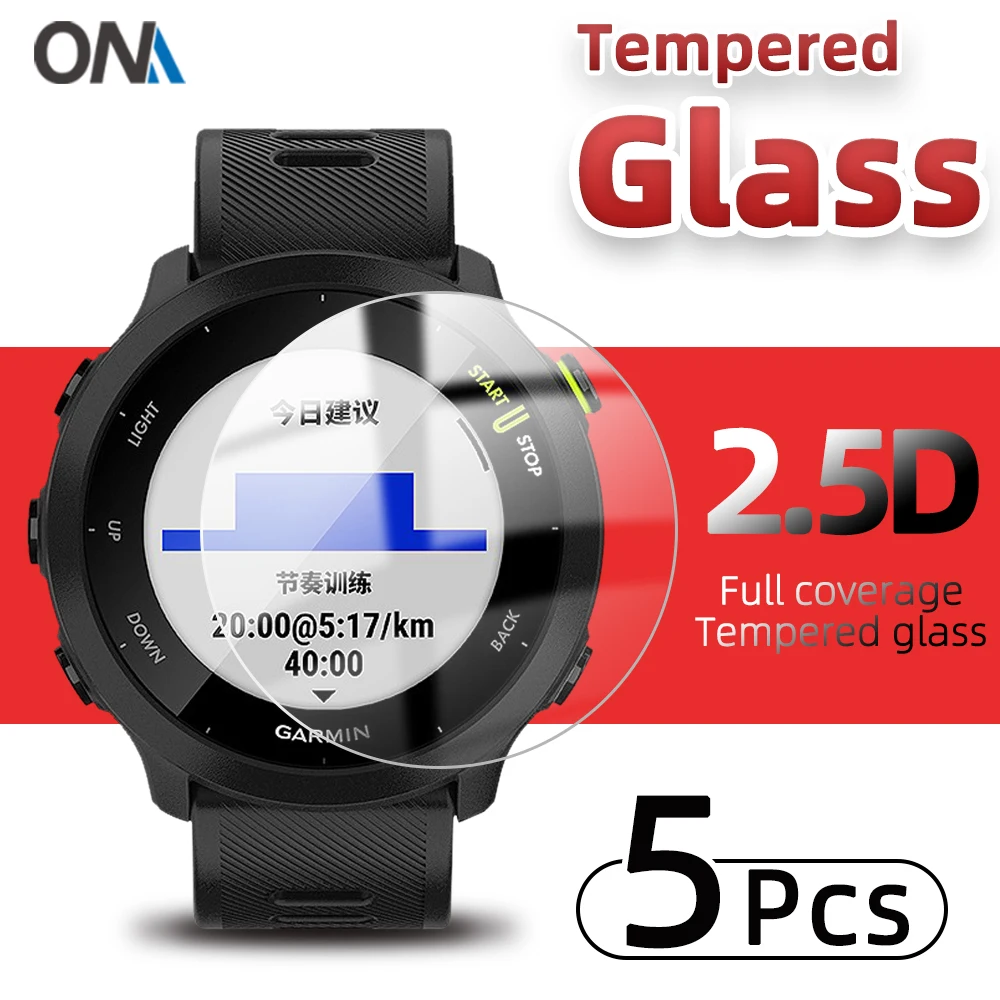 Защита из закаленного стекла для Garmin Forerunner 158 55 экрана Смарт-часы HD Защитная