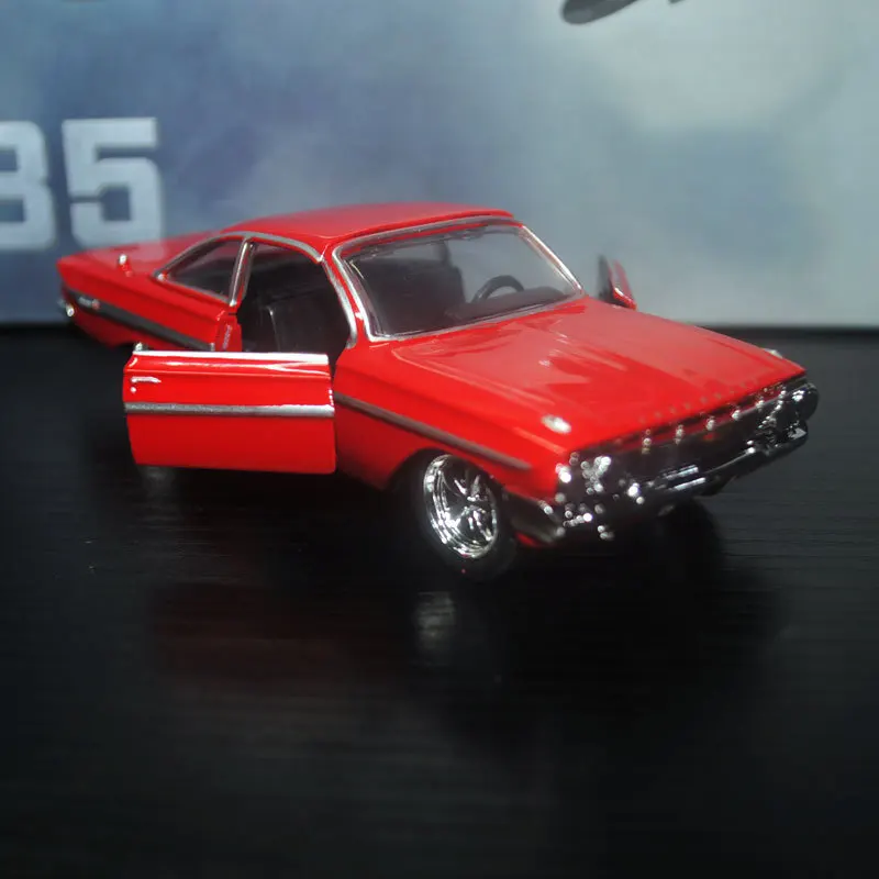 JADA 1/32 масштабная модель автомобиля игрушки 1961 CHEVY IMPALA литая металлическая модель автомобиля игрушка для подарка/детей/коллекции