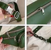 Fashion Bags For Women Stone Pattern PU Leather Chain Waist Bag Bananka Bag Leisure Fanny Pack Women Satchel Belly Band Belt Bag 4