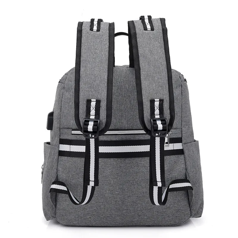 Mass USB Mommy Bag Multifunctional Baby Bottle Diaper Bag Baby Car Backpack Fashion  Shoulder Bag