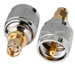 Universal RF Adapter for SMA/BNC/UHF/N Connectors (SMA M to UHF M)