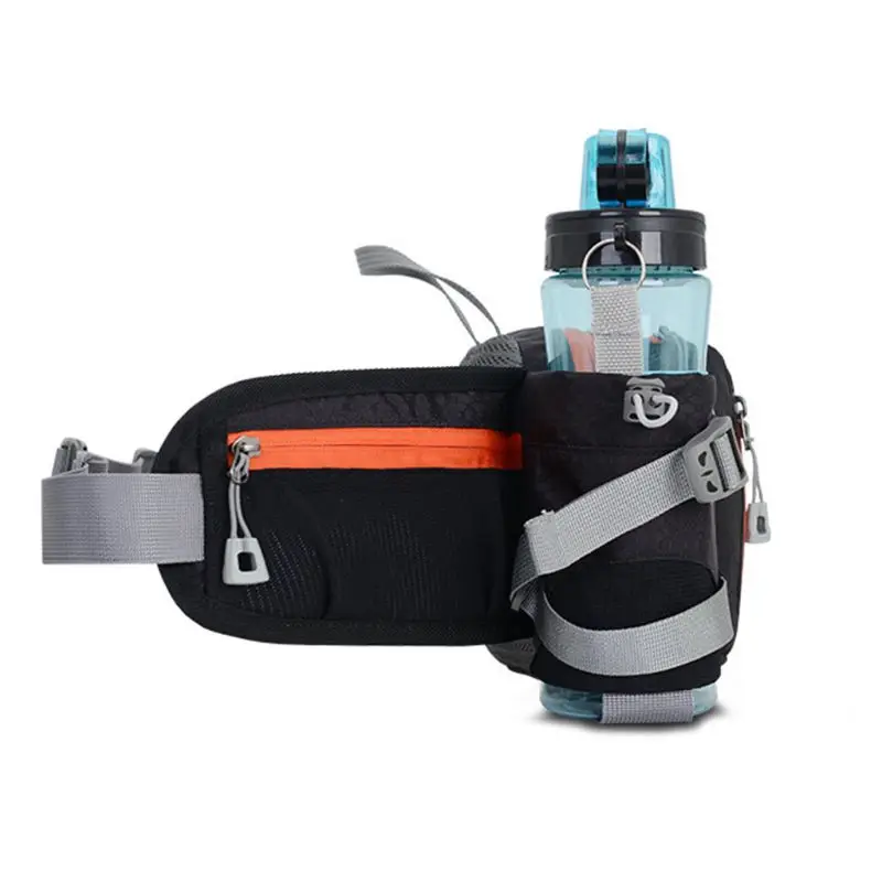 Running Belt Jogging Cycling Waist Bum Pack Phone Pouch Sports Bag with Water Bottle Holder Organizer