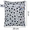 Waterproof Reusable Wet Bag Printed Pocket Nappy Organizers Travel Wet Dry Bags 25x20cm Small Diaper Bag Wet Clothing Mommy Bag 5
