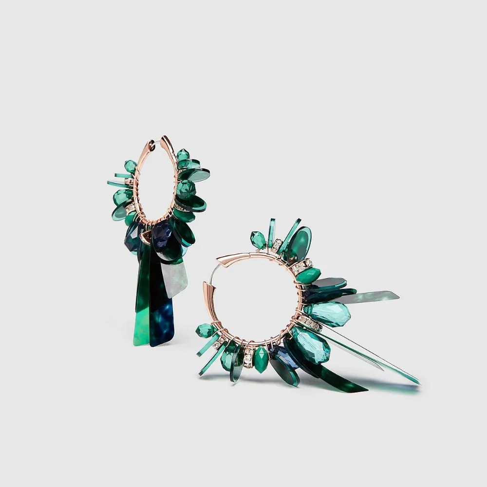 Dvacaman Delphinus Drop Earrings for Women INS Fashion Bow Knotted Crystal Dangle Earrings Statement Jewelry Wholesale Gifts