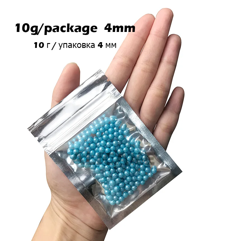 SU05-4mm 10g Качество еды съедобный сахар разбрызгивает конфеты для тортов украшения инструменты еда окраска мультфильм глазок кекс хлебобулочные Инструменты - Цвет: SU05-4mm 10g