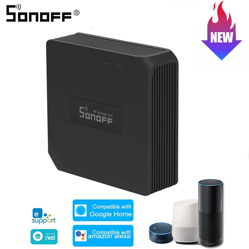 sonoff rf bridge 433 google home