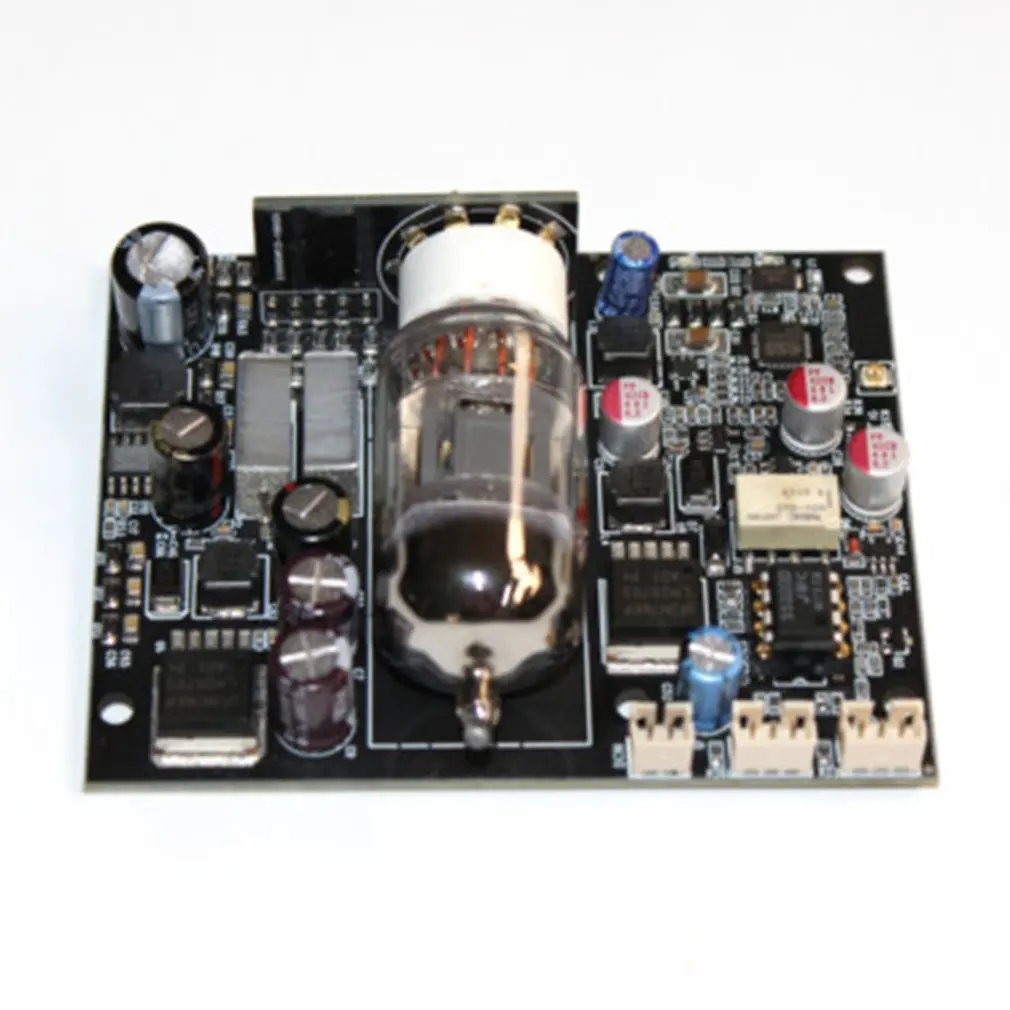 DYKB 12AU7 трубка CSR8675 BT 5,0 аудио приемник плата ES9018 декодер DAC 12s сигнал APTX AUX для 12 В 24 в автомобильный усилитель