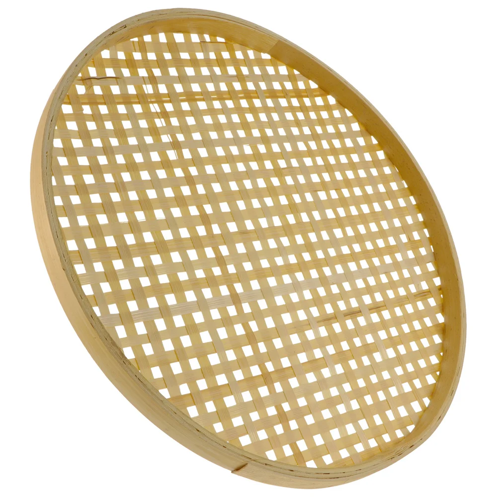 Bamboo Weaving Sieve Premium Bamboo Sieve Multifunctional Bamboo Sieve