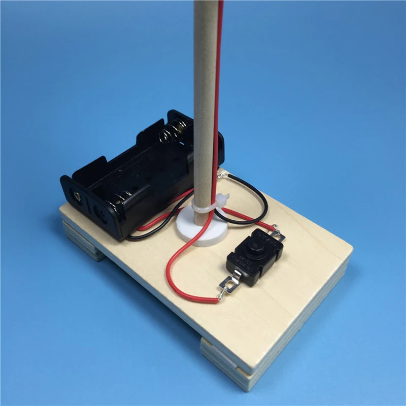 Детские сборки DIY ручной настольная лампа ручной работы светодиодный образовательные игрушки для детей улучшение мастерства деревянная модель игрушки студенческое обучение