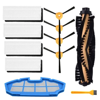

Roller Side Brush Filter Set For Ecovacs Deebot N79S N79 Vacuum Cleaner Parts Cleaning Brush Sponges Side Roller Brush