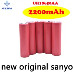 GZSM 18650 Аккумулятор для Sanyo UR18650AA аккумуляторная батарея 2200mAh 3,6 V 5A для замены батареи