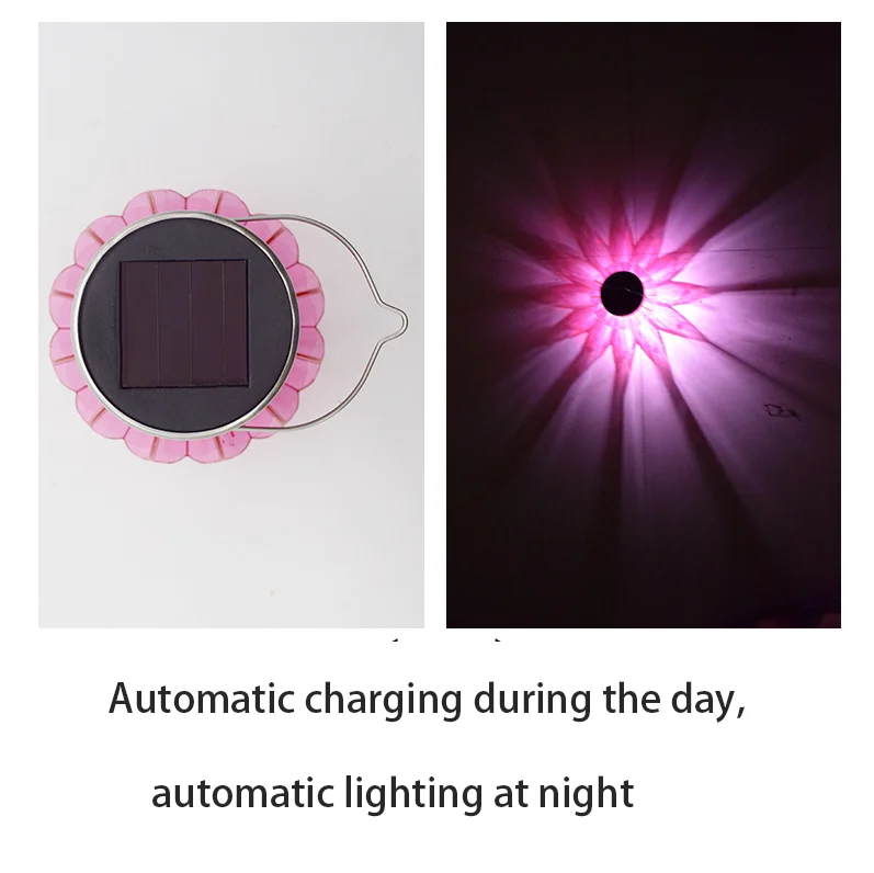 Solar Colorful Hanging Lights LED Light Induction Lawn Garden Lights Daytime Night Illumination Garden Lights