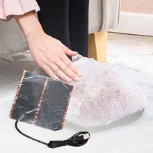 Унисекс 5 В USB Электрический нагревательный теплый коврик Электрический питание плюшевые меховые нагревательные стельки зима сохраняет теплая стелька с подогревом