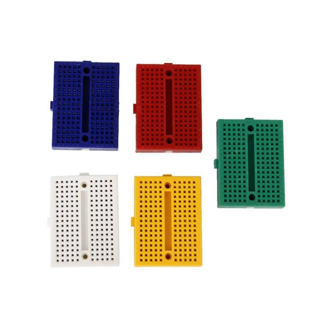

SYB-170 Mini Color Solderless Prototype Breadboard Protoboard PCB Universal Circuit Test Board DIY Tools Reusable Bread Board