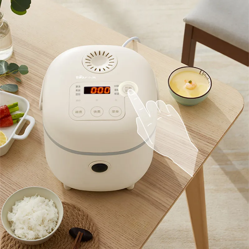 Bear Rice Cooker 2 Cups Uncooked Small Rice Cooker Steamer - Temu