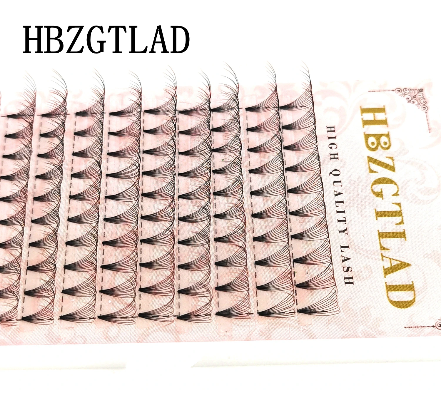 New 6D/8D/10D Russian Volume fake Eyelashes Extension Shotr Stem Pre-made Fans C/D/DD Mink falsh Eyelashes Individual Extensions 2