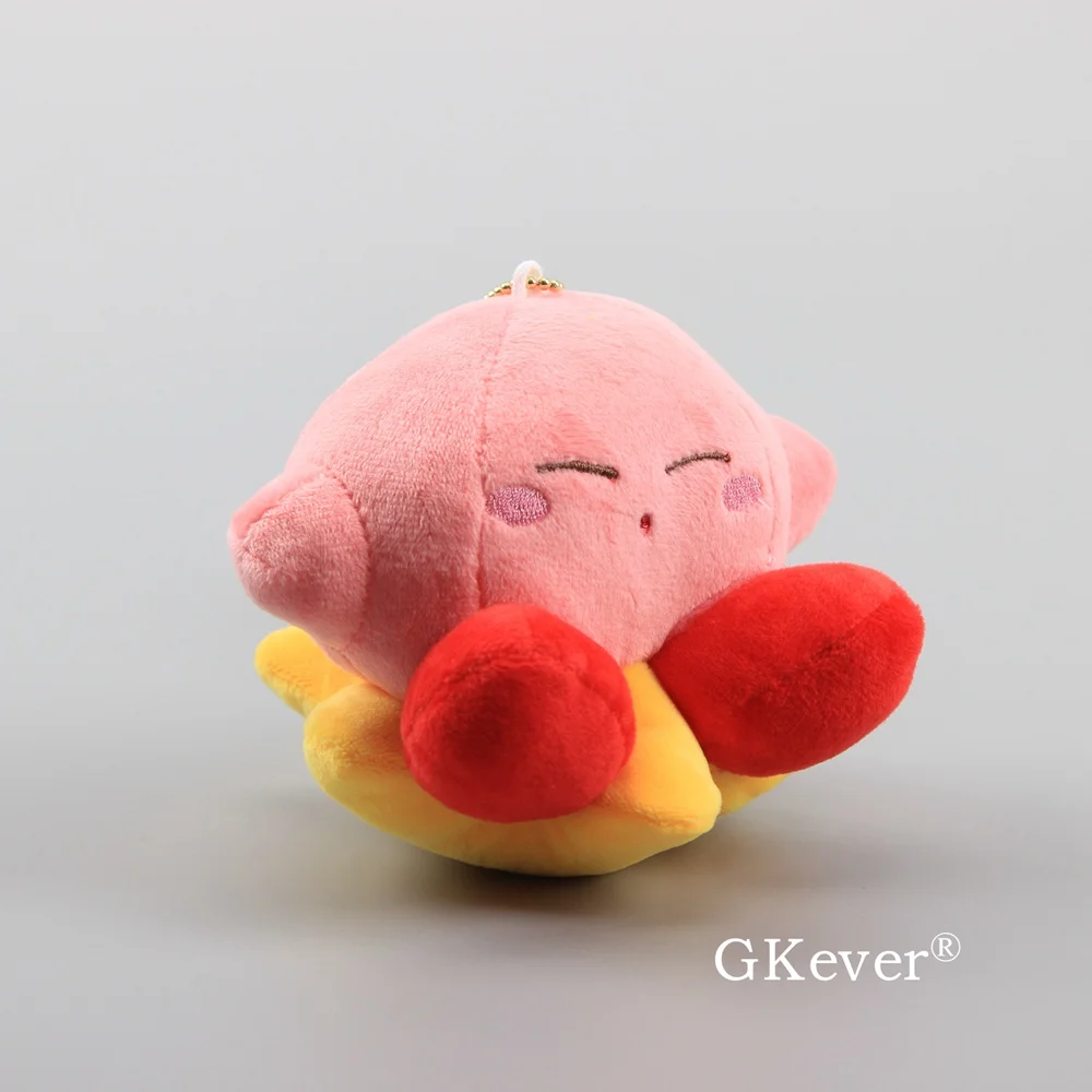 Kawaii плюшевый Кирби кукла игрушки Япония мультфильм аниме Кирби меховой шарик-подвеска мини мягкие куклы Детский подарок на день рождения