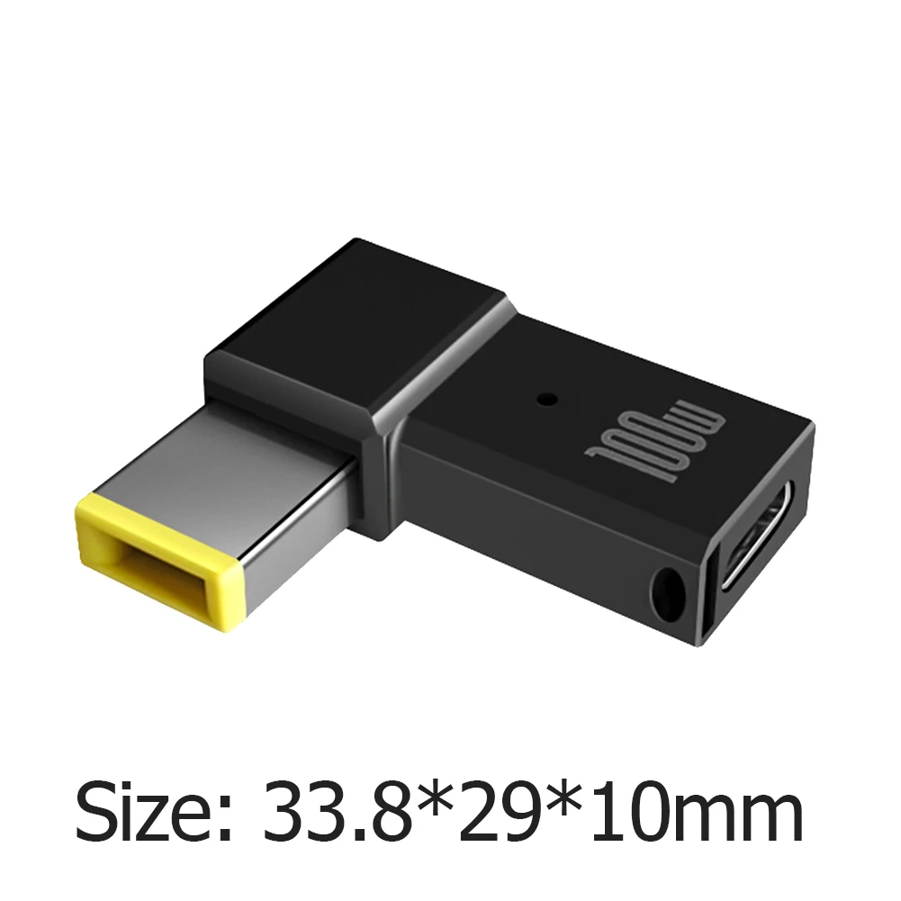USB Type C Female to DC Male Converter - PD 100W Fast Charging Cable Power Adapter Connector for Lenovo ThinkPad Laptop PC Description Image.This Product Can Be Found With The Tag Names Computer Cables Connecting, Computer Peripherals, PC Hardware Cables Adapters, Usb