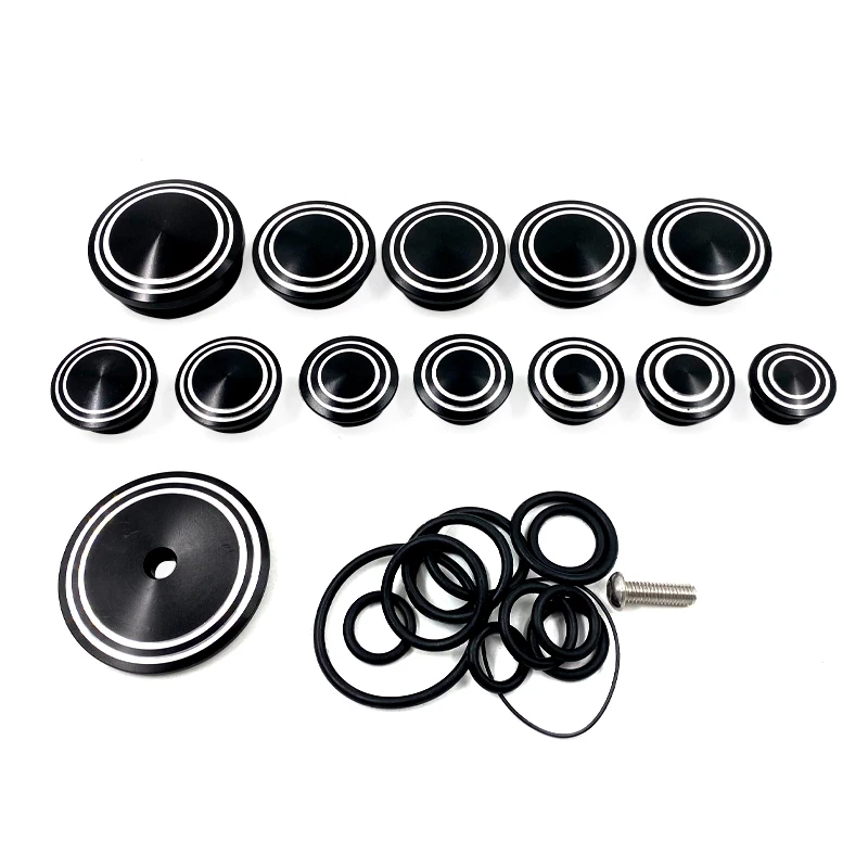 For BMW R Nine T NineT R9T Motorcycles Frame Hole Caps Plug Cover Kit Pure Racer Scrambler Urban GS 2013 2014 2015 2016 2017 201 (11)