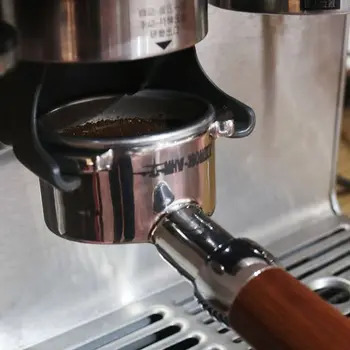 

54mm Coffee Bottomless Portafilter For Breville 870/878/880 Filter Basket Stainless Steel Replacement Espresso Machine Accessory