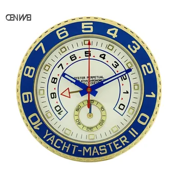 

Top Design Wall Clock Metal Luminous 3d Large Wall Watches Home Decor Silent Gold Clocks Orologio Da Parete Gift Ideas