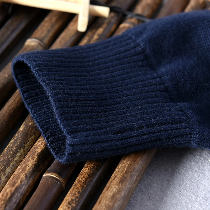 Pull Homme Модный корейский стиль Тонкий свитер для мужчин высокого качества из чистого хлопка с вышивкой животных Мужской трикотажный кардиган рубашка