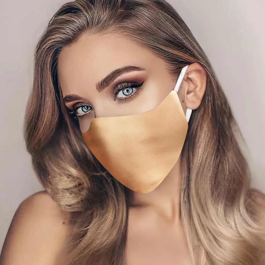 Face Mask Summer For Men And Women Thicken Double-deck Sunscreen And Dustproof Silk Mask Mascarilla Proof Mascarillas Proteccion