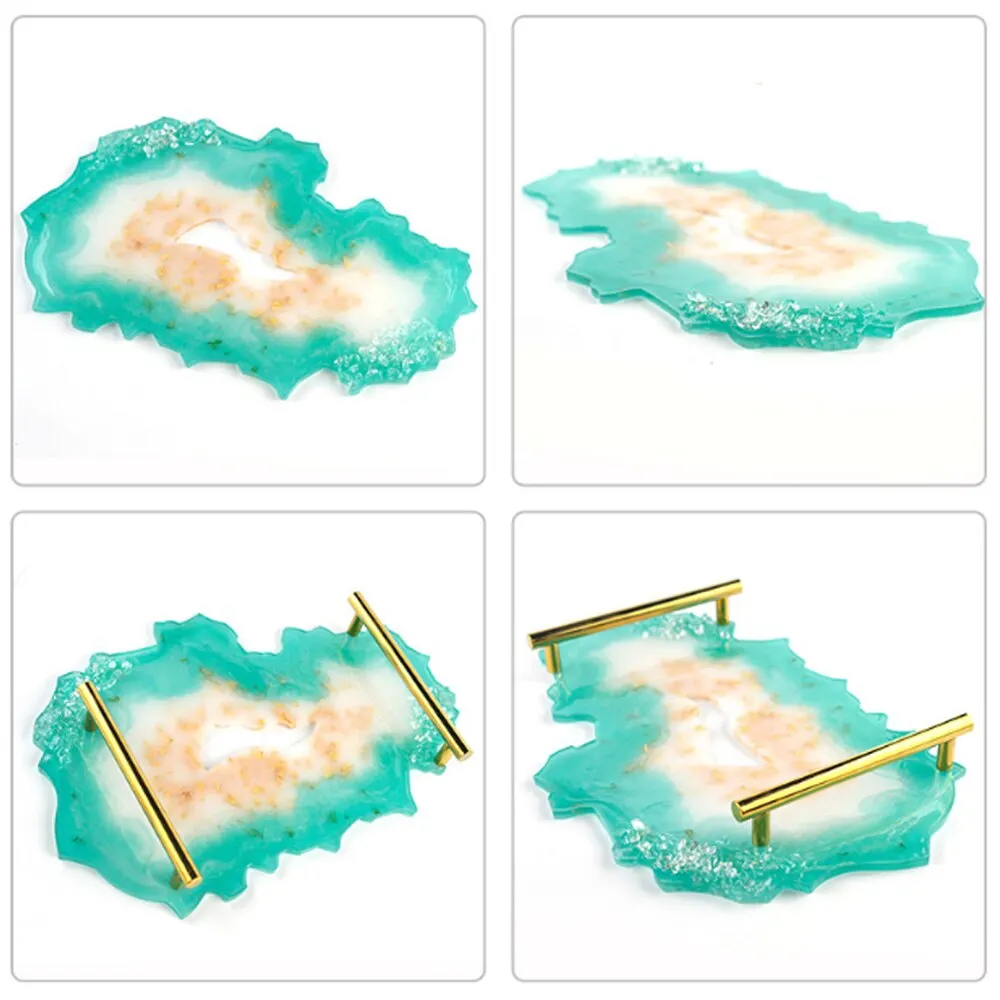 1 шт. силиконовые формы для эпоксидной смолы поднос фруктов чая сушеная Подставка