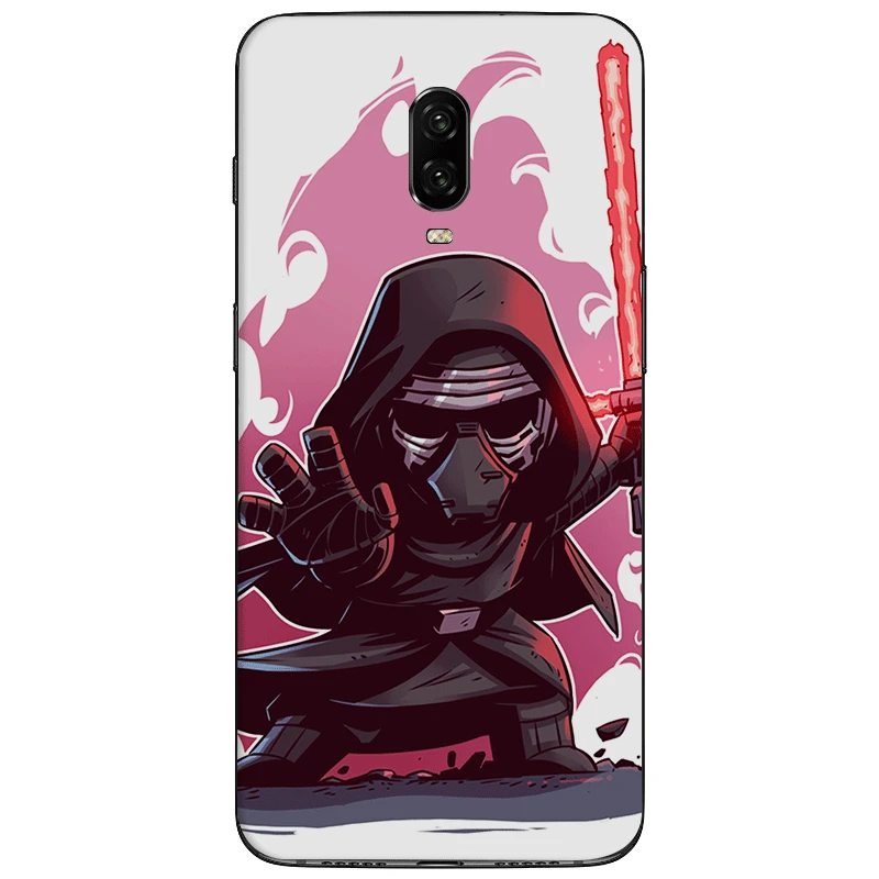 Чехол для телефона из ТПУ для OnePlus 5, 5, 6, 6, 7 Pro, чехол, милый комикс, Звездные войны
