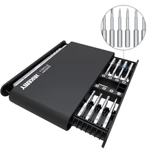 Jeu de tournevis de précision 21 en 1, embouts Torx magnétiques, embouts Phillips, poignée, Mini Kit, outils à main