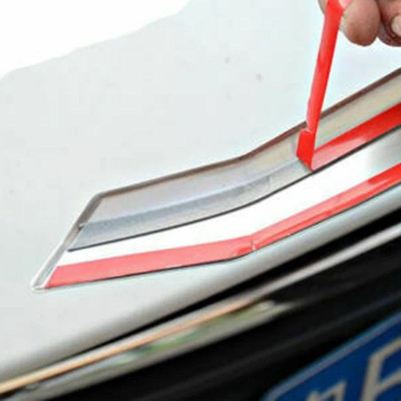 1 шт углеродного волокна Посмотрите заднего сиденья ABS пластиковый воздуховод накладка 42*23,5*9,5 см для Toyota Rav4