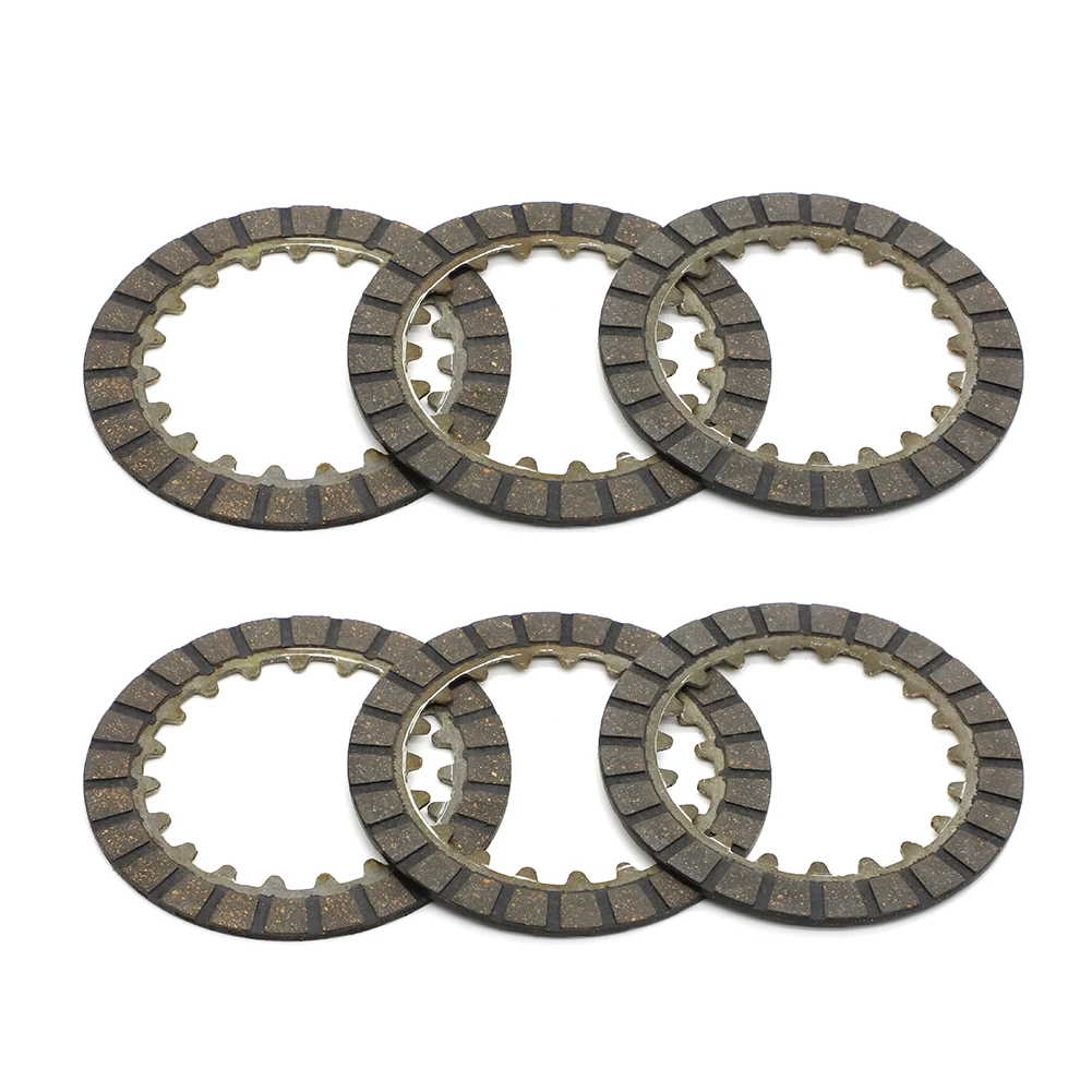 Диск сцепления фрикционные пластины для Yamaha PW80 Y-Zinger 80 1983 1985 1991-2006 / Raptor YFM80 2002 2003 2004