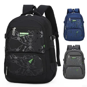 

New School Bags Multifunctional Large capacity Student Schoolbag Casual school Backpack Fashion Travel Oxford Simple Bag