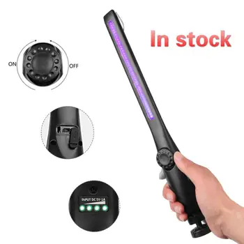 

Portable LED UV Germicidal Lamp Ultraviolet Disinfection Lamp For Home Office Handheld UVC Sterilize Kill Mite Light+USB Cable