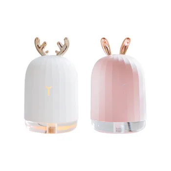 

220ML Ultrasonic Air Humidifier Aroma Essential Oil Diffuser For Home Car USB Fogger Mist Maker With LED Night Lamp