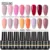 Rosalind Gel Nail Polish Set Kit vernis semi permanent uv Hybrid Лак для маникюра Base Top Coat Nails Art Gel Polish Set