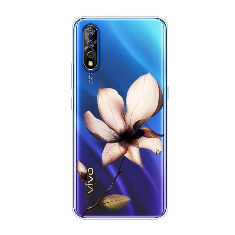 Чехол для VIVO S1 силиконовый чехол на заднюю панель телефона Крышка для VIVO S1 S 1 VIVOS1 V1907 ТПУ мягкий чехол