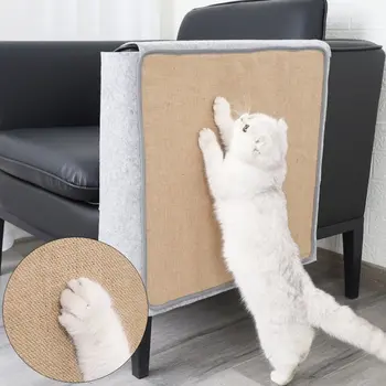 

Sofa Natural Sisal Anti-stress Scratching Mat Protector Cover Couch Guard Furnitures Protect Pads Pet Products