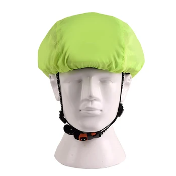 

Fluorescent Unisex Ultralight Accessories Dustproof Outdoor Adults Helmet Cover Portable Waterproof Bicycle Protection Polyester