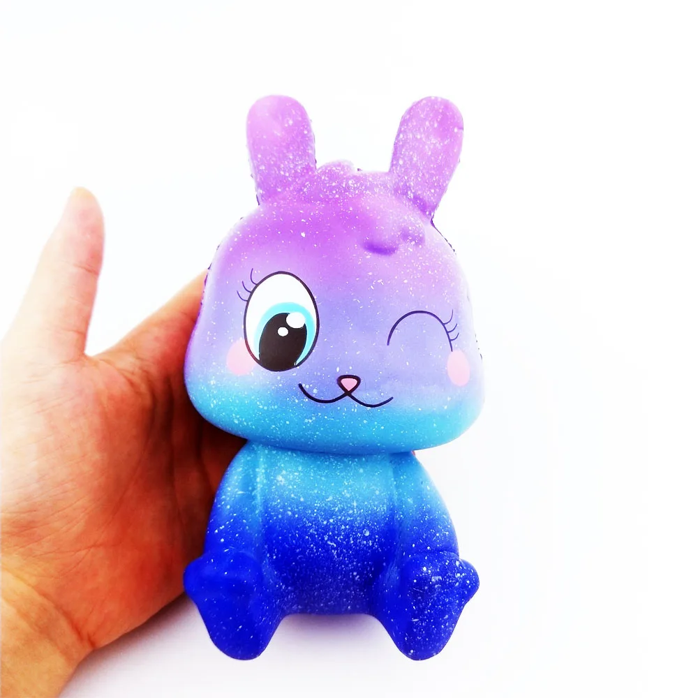 Мягкий Jumbo Rabbit Милая имитация животного ароматизированное медленно поднимающееся креативное мягкое сжимающее облегчение стресса Забавная детская игрушка подарок