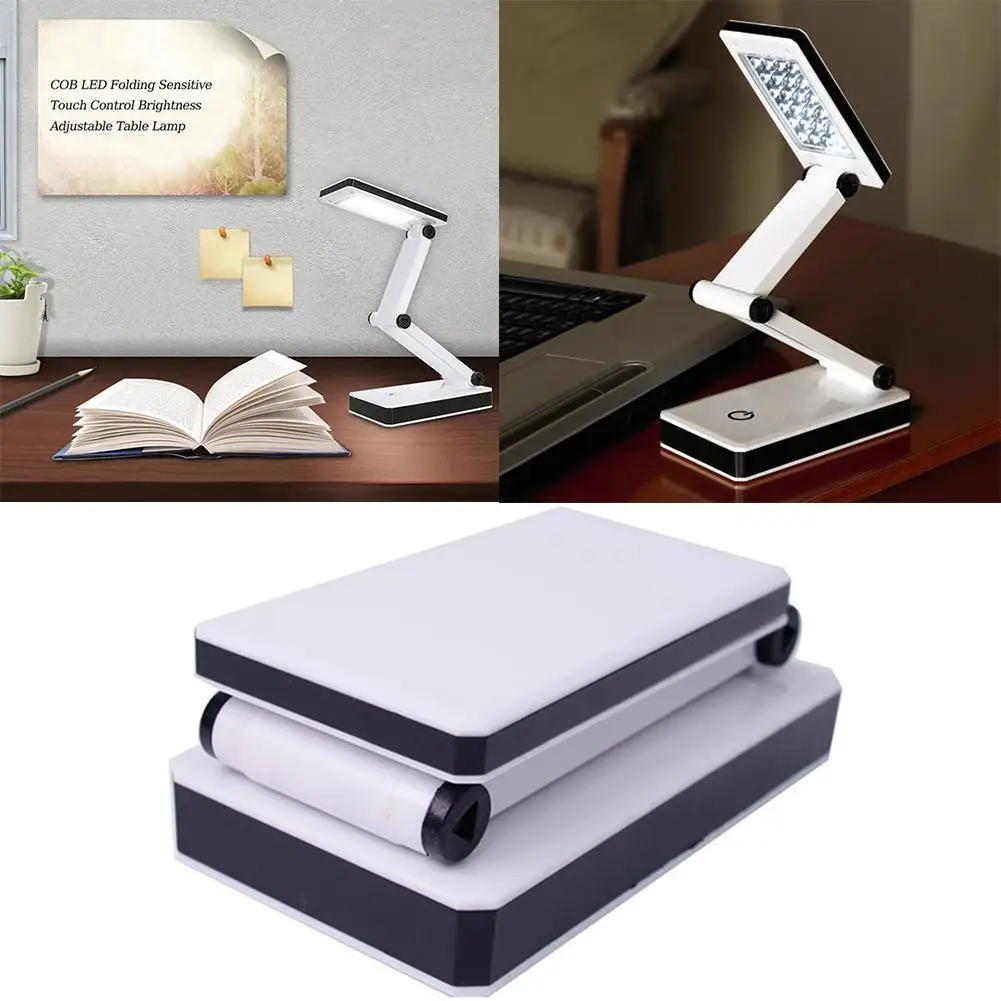 

LED Desk Lamp USB Rechargeable Creative Portable Folding Desk Eye LED Protection Bedroom Light Table Table Lamp Light Stude X6N5