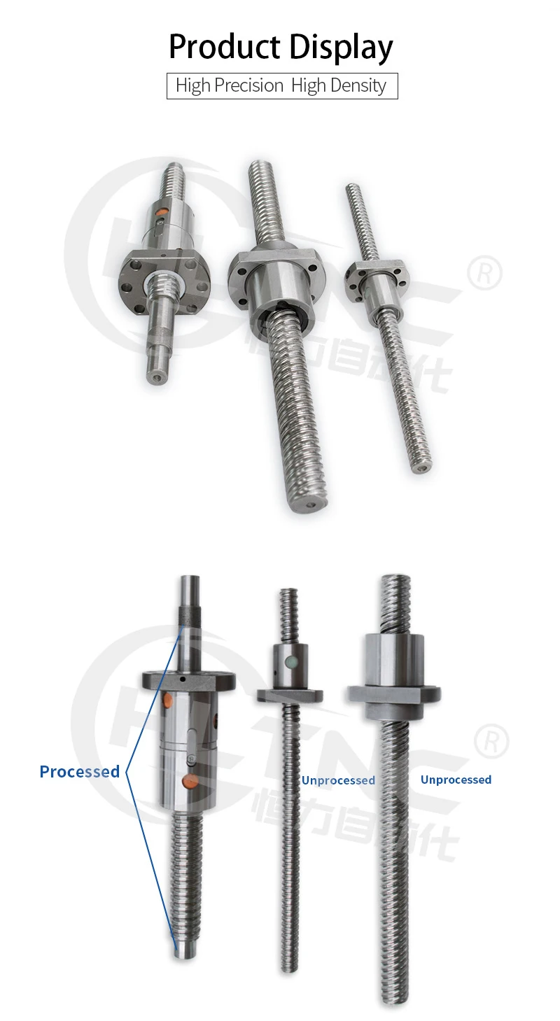 1 шт. 100 250 300 350 400 450 500 550 мм SFU 2005 2004 2010 20 мм CNC ходовой шариковый винт с шариковая гайка BK/BF15 конец механической обработке для 6040