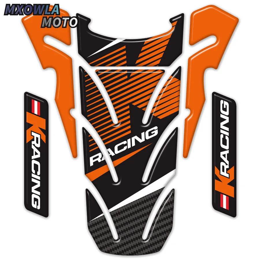 

Motorcycle 3D Resin High Quality Raised Fuel Tank Pad Protector Decal Sticker For 390 DUKE Universal Case Tank Cap Cover