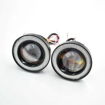 

Auto LED Fog lights Accessories Replacement Aluminum Angel Eye Projector