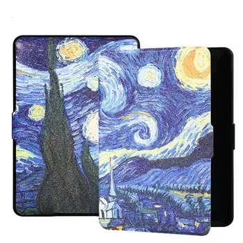 

100pcs For Amazon 2018 Kindle Paperwhite 4 10th Generation Case Protective Shell Ultra Slim Smart Magnetic PU Leather Cover