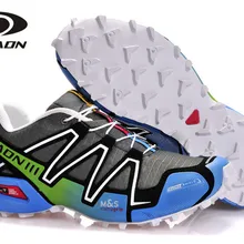 Salomon speed Cross 3 CS III Профессиональная мужская обувь дышащие кроссовки с подушкой Светоотражающие спортивные кроссовки для фехтования европейские 40-45