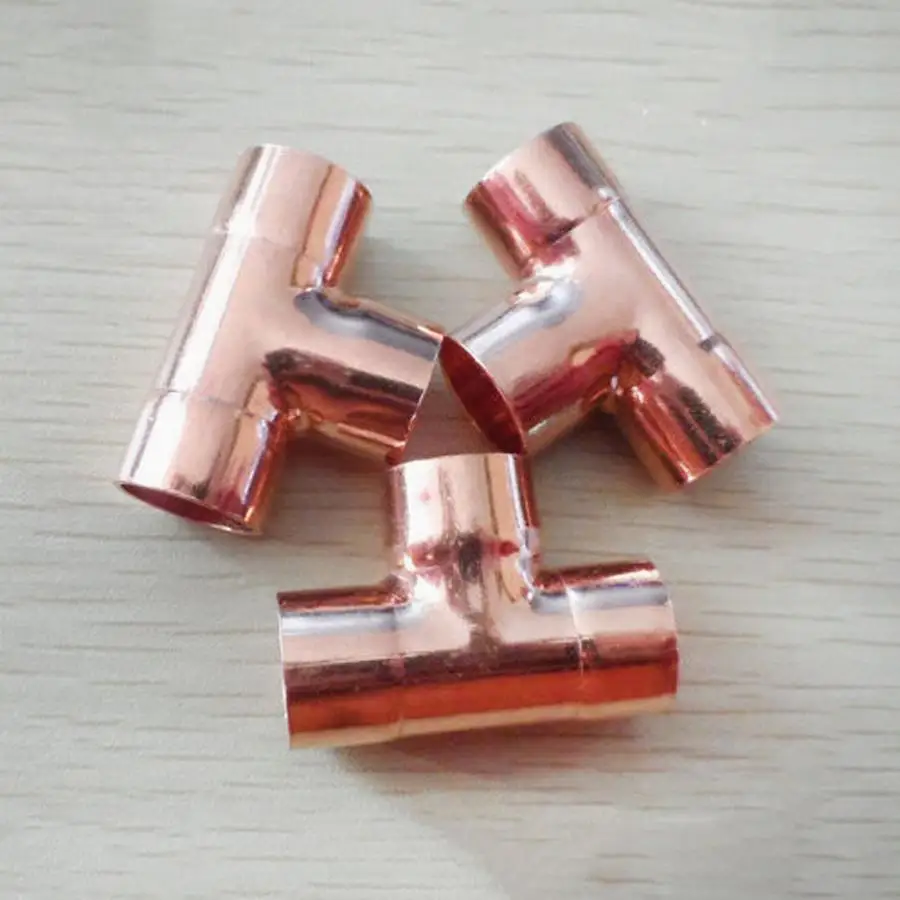 19 мм внутренний диаметр x1mm Толщина Медь идентичные Т-образные углеродистая сталь